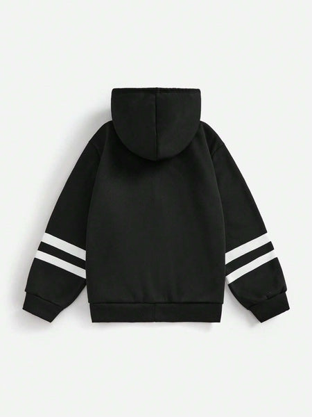 Black Bolt Hoodie For Women