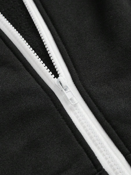 Black Bolt Hoodie For Women