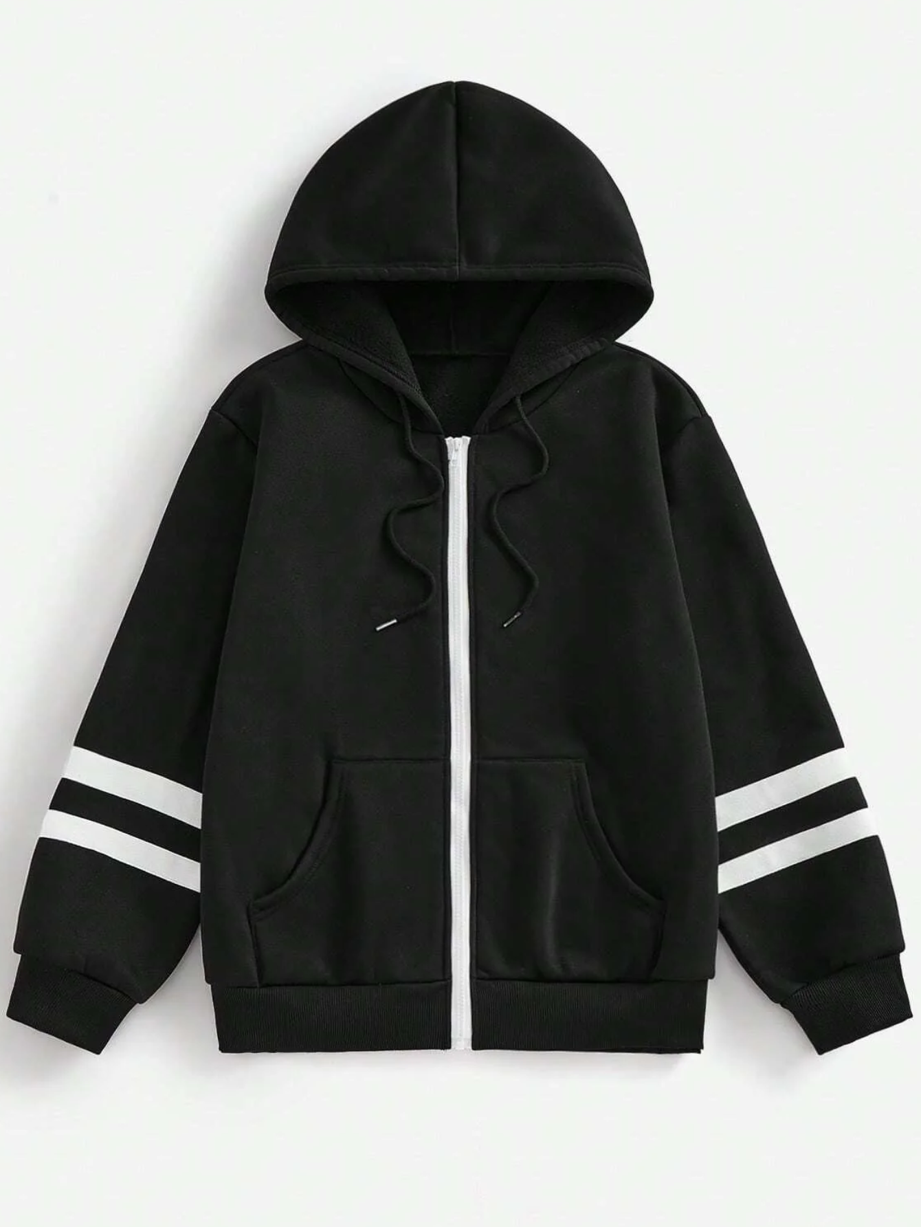 Black Bolt Hoodie For Women