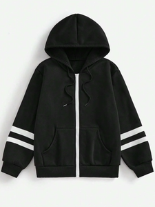 Black Bolt Hoodie For Women