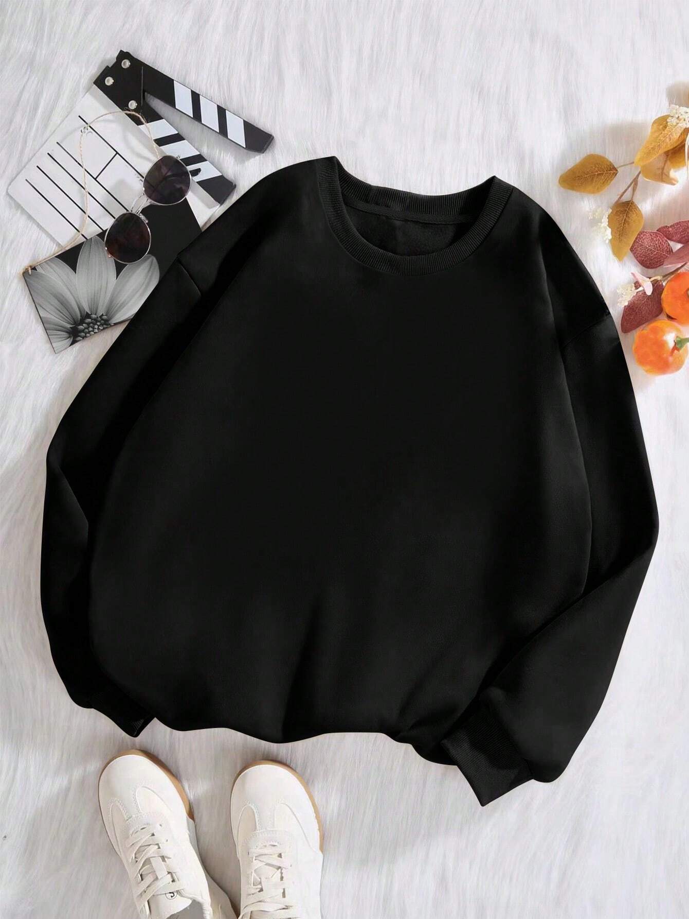 Blackout Bliss Sweatshirt For Women