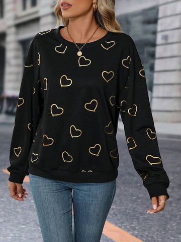 Heart of Gold Sweatshirt For Women
