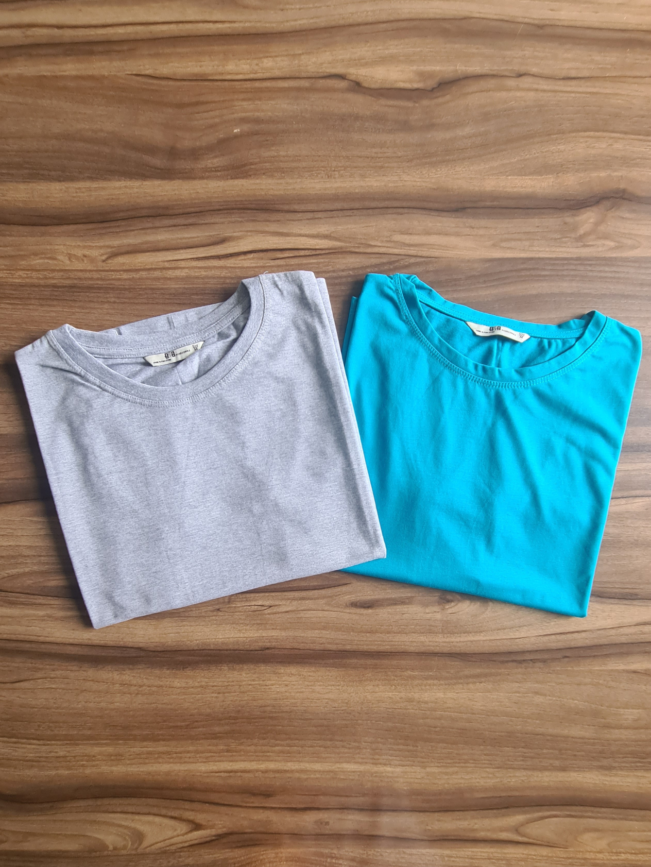 Pack of 2 Boxy Fit Cotton T-Shirts For Women