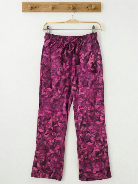 Petal Symphony Cotton Trouser For Women