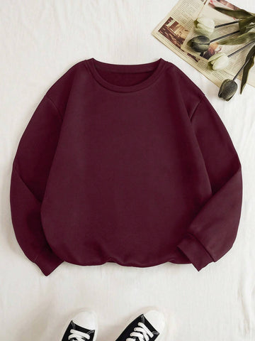 Plum Perfect Sweatshirt For Women