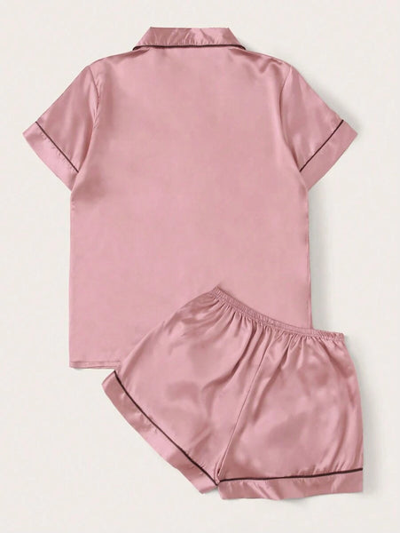 Rosewood Top and Short Set For Women