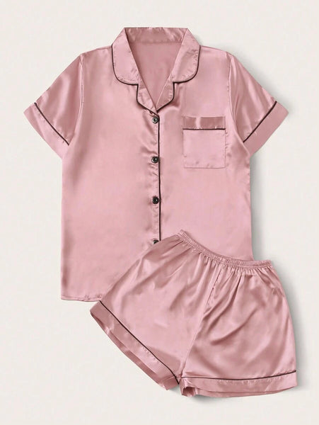 Rosewood Top and Short Set For Women