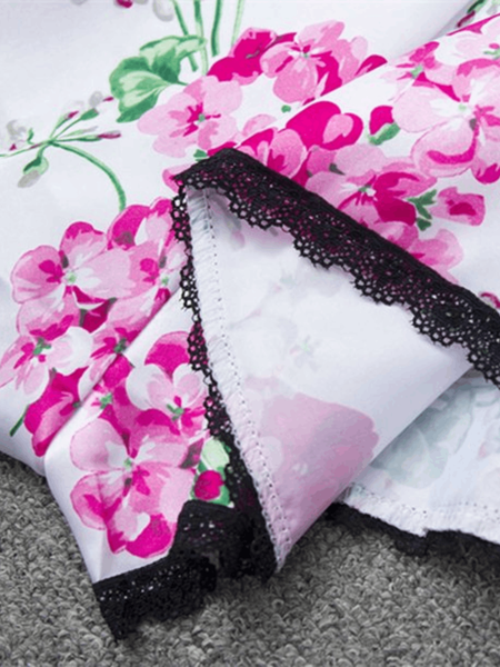 Rosy Delight Lace Cami Set For Women