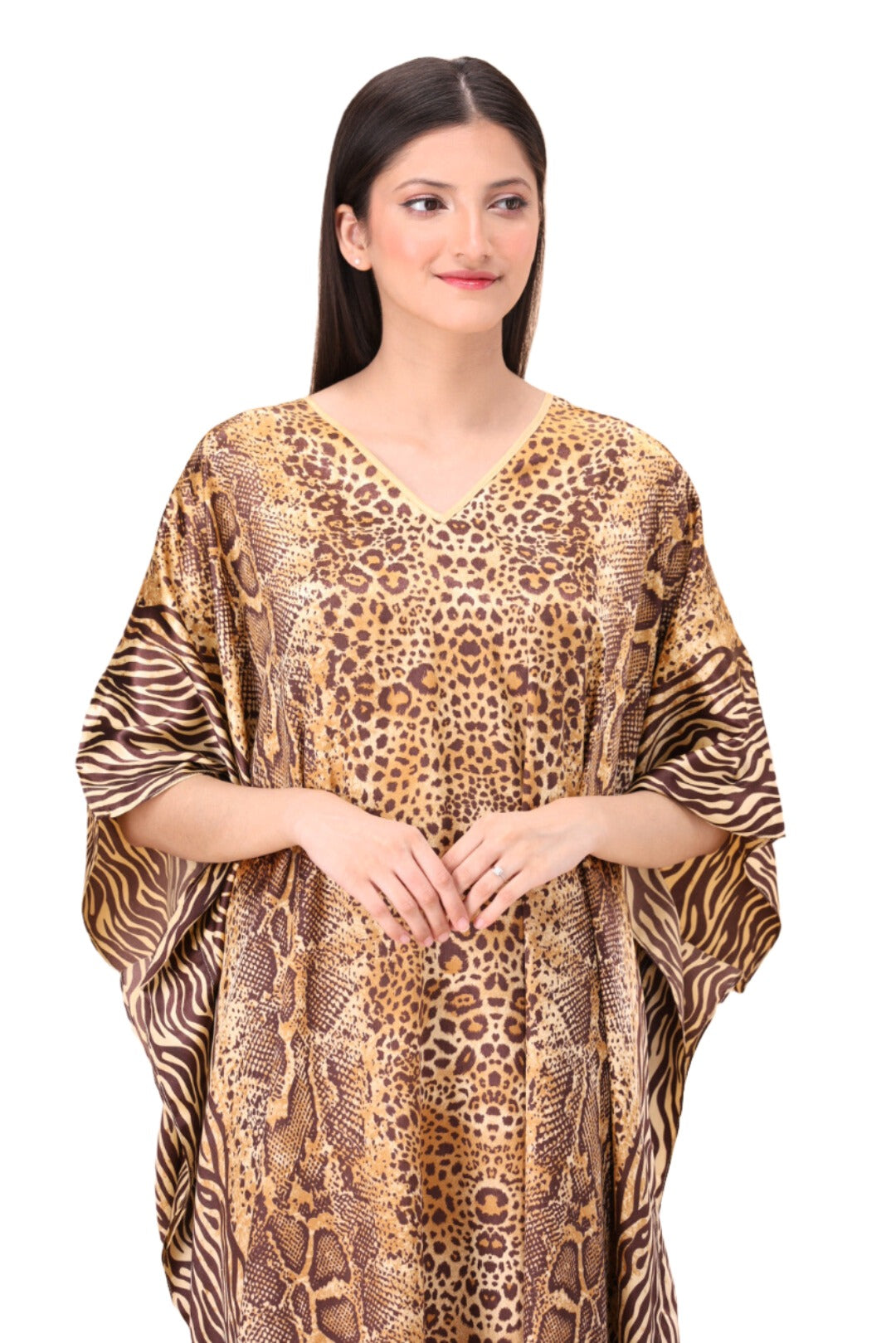 Long silk caftan shop