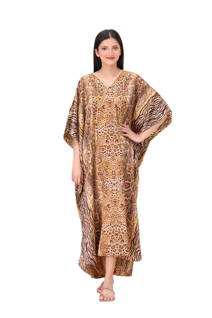 Long silk caftan store
