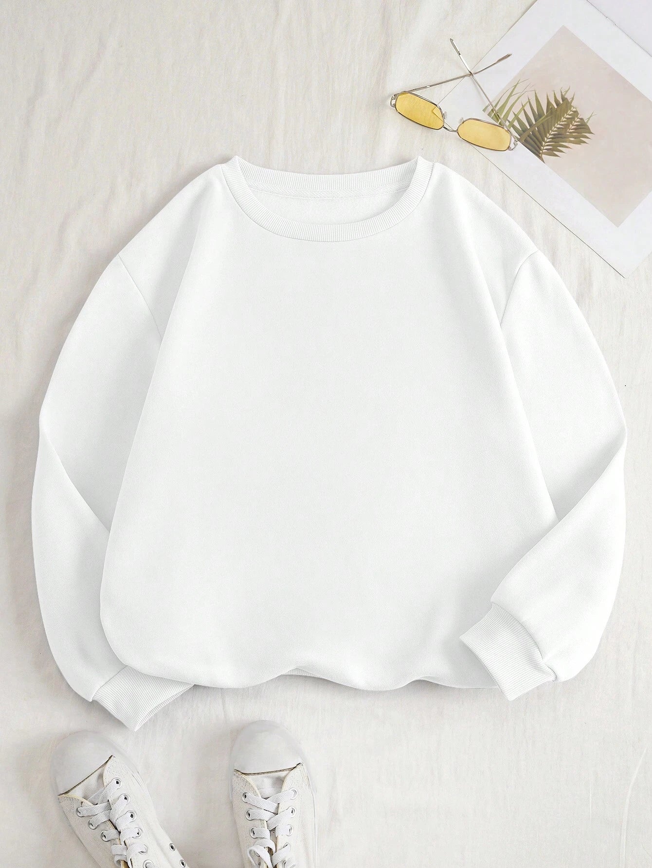 White Whisper Sweatshirt For Women