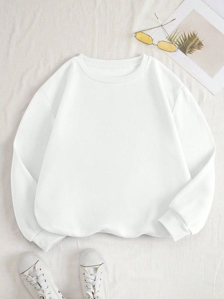 White Whisper Sweatshirt For Women