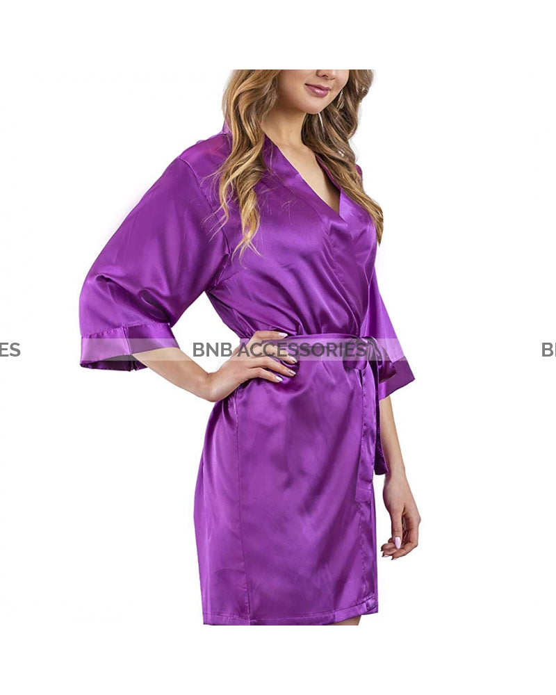 Purple Robe Gown