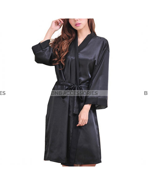 Black Robe Gown