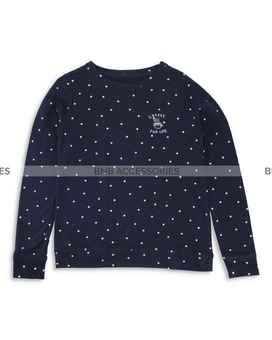 Coffee For Life Sweat Shirt For Women