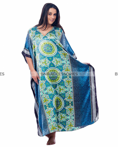 Forrestal Vintage Printed Long Caftan For Women