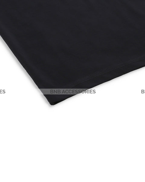 Black Half Sleeves V Neck T-Shirt For Men