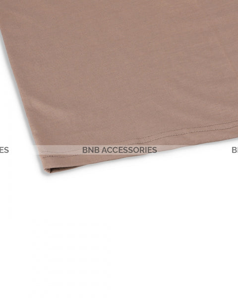 Brown Half Sleeves Round Neck T-Shirt For Men