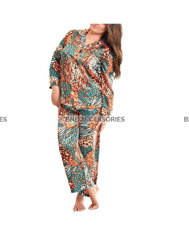 New Collection Multi Color Design Sleeping Night Suit For Women