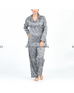New Collection Zebra Print Sleeping Night Suit For Women