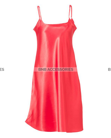 Red Silk Long Gown For Women
