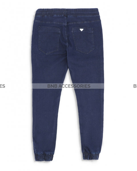 Blue Cross Pocket Jogger Pants For Women