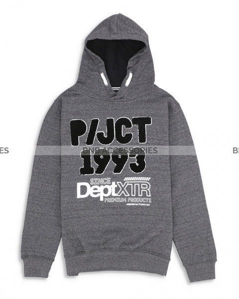 Charcoal 1993 Kangaroo Hoodie For Women