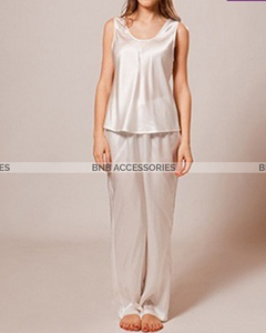 Silver Sando Pajama Suit For Women