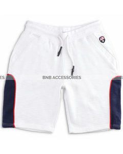 White and Blue Short For Men